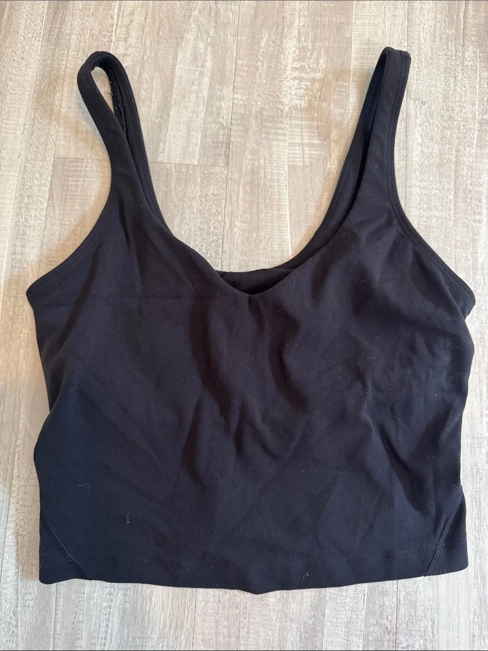 lululemon athletica black align tank